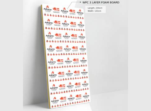 WPC 3 Layer Foam Board