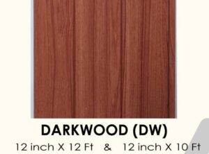 PVC ceiling-Darkwood 