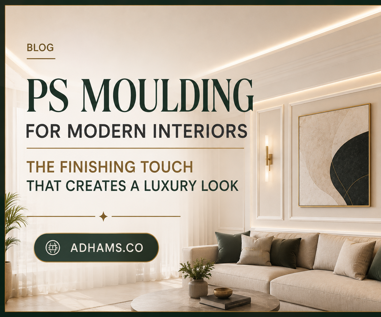 PS moulding